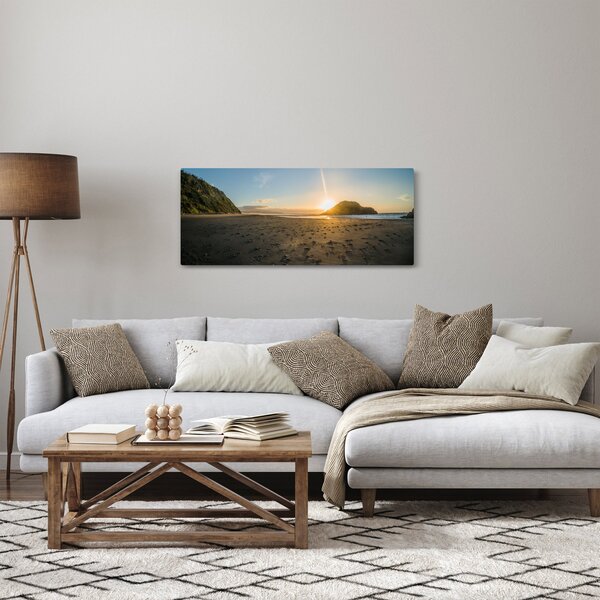 Obraz pláže (120x50 cm)