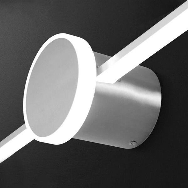 Toolight Toolight, LED nástenné svietidlo 60cm APP846-1W, chrómová, OSW-06668