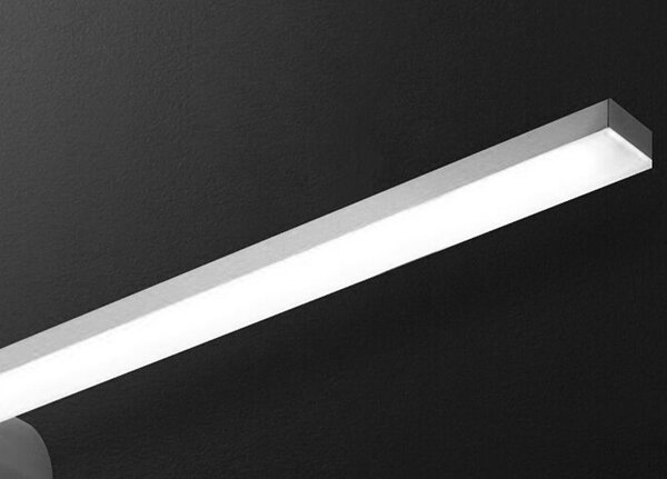 Toolight Toolight, LED nástenné svietidlo 60cm APP846-1W, chrómová, OSW-06668