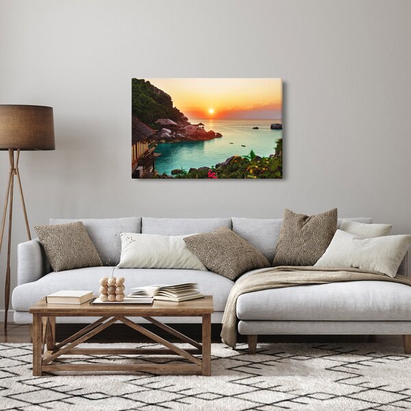 Obraz nádhernej pláže (90x60 cm)