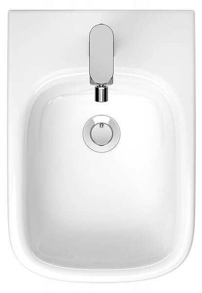 Cersanit Larga Square, závesný bidet, biela, K120-012