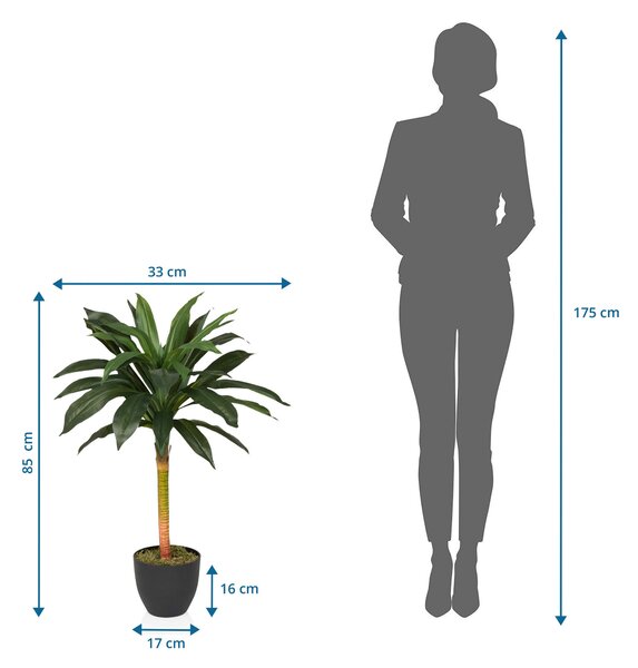 UMELÁ RASTLINA dracena MID.YOU - Kvety & kvetináče, Online Only