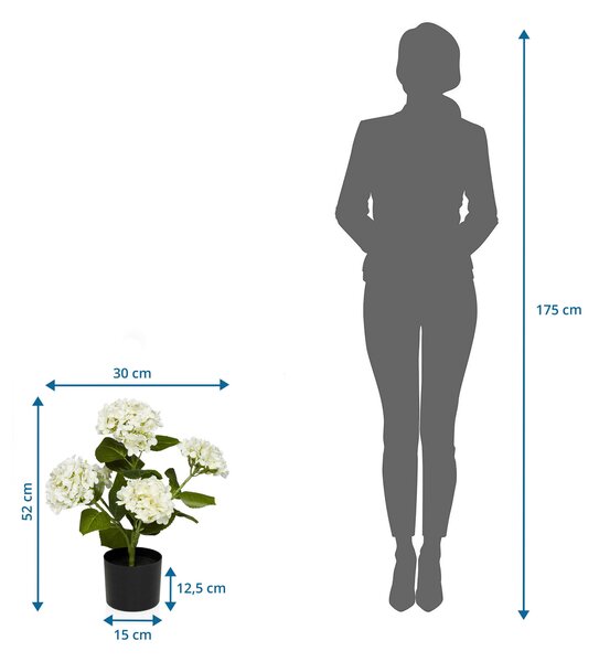 UMELÁ RASTLINA hortenzia MID.YOU - Kvety & kvetináče, Online Only