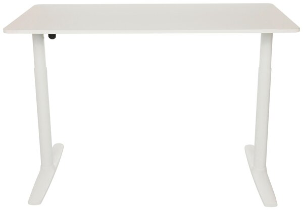 PÍSACÍ STÔL, biela, 140/70/71 - 116 cm MID.YOU - Online Only kancelárie, Online Only