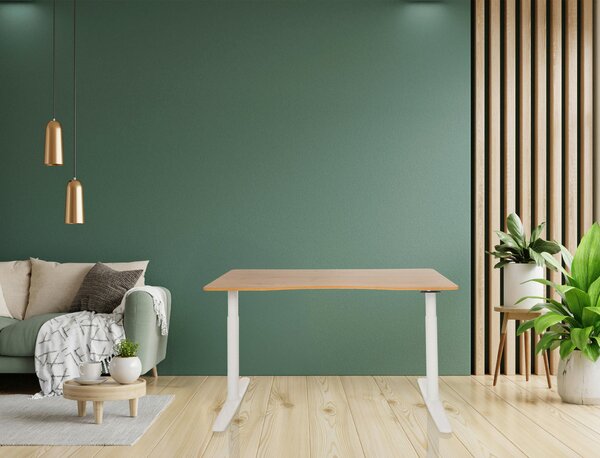 PÍSACÍ STÔL, farba duba, 140/70/73 - 118 cm MID.YOU - Online Only kancelárie, Online Only