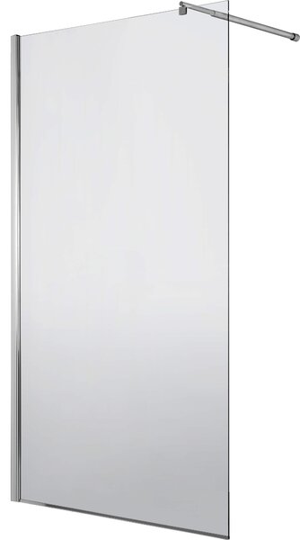 Deante Abelia, Walk-in sprchová zástena 90cm, výška 200cm, 8mm číre sklo s EasyClean, chrómový profil, KTA_039P