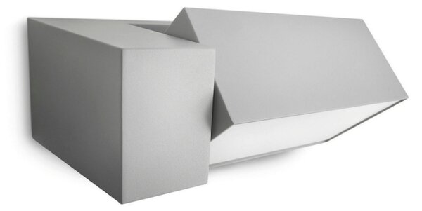 Philips 16942/87/PN Border vonkajšie nástenné svietidlo E27 1x42W IP44 šedé