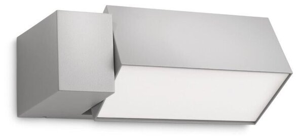 Philips 16942/87/PN Border vonkajšie nástenné svietidlo E27 1x42W IP44 šedé