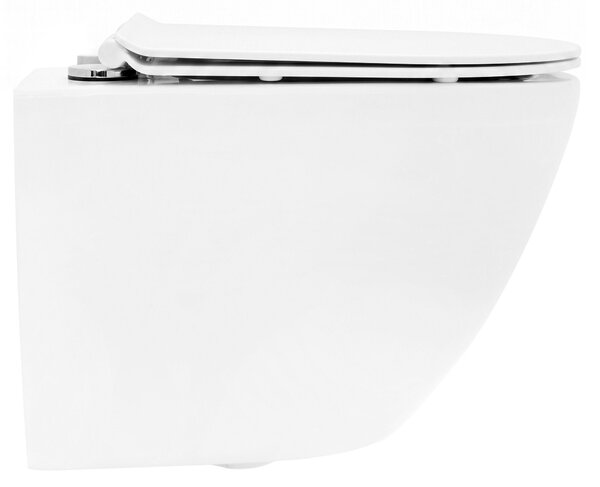 Závesná WC misa CARLO Flat Mini - biela