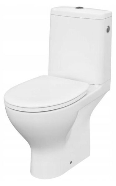 Cersanit Moduo CleanOn, kombi wc so splachovaním 3/5l + sedátko z duroplastu, biela, K116-030