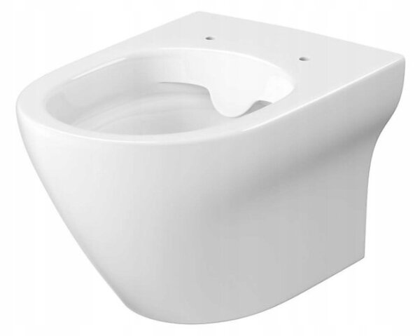 Cersanit Larga Oval CleanOn, závesná wc misa bez sedátka, K120-003