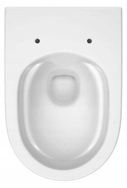 Cersanit Larga Oval CleanOn, závesná wc misa bez sedátka, K120-003