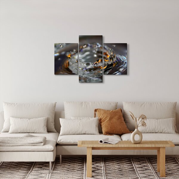 Obraz náramku z kvapiek vody (90x60 cm)
