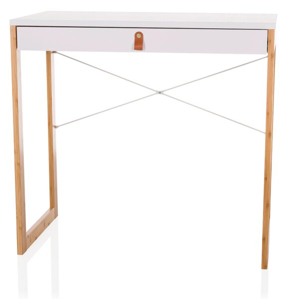 PÍSACÍ STÔL, biela, 80/75/42 cm MID.YOU - Online Only kancelárie, Online Only