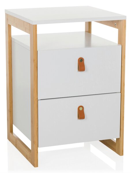 PRÍRUČNÝ STOLÍK, biela, kompozitné drevo, 40/60/40 cm MID.YOU - Online Only obývacie izby, Online Only