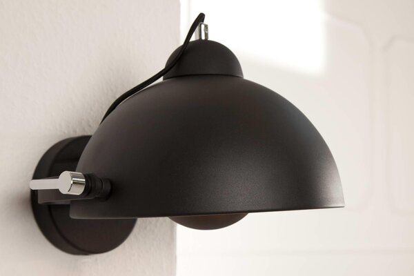 Nástenná lampa STAGE čierno zlatá