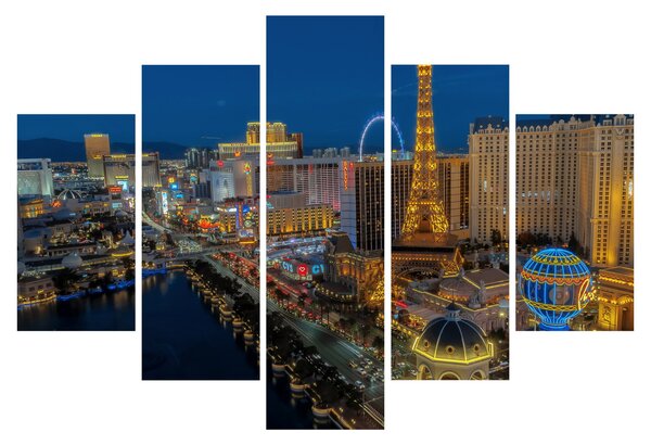 Obraz - Las Vegas (150x105 cm)