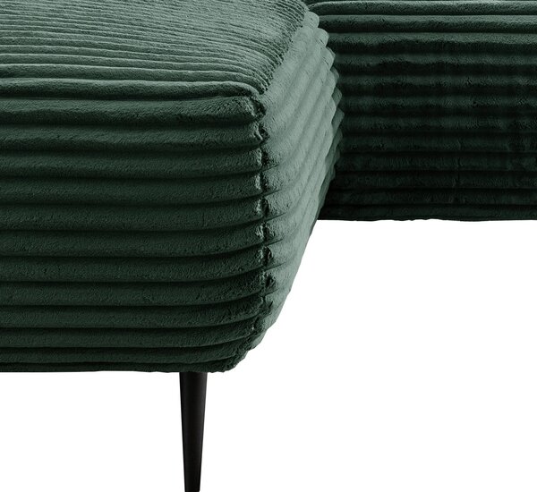 ROHOVÁ SEDAČKA, textil, tmavozelená P & B - Sedačky, Online Only