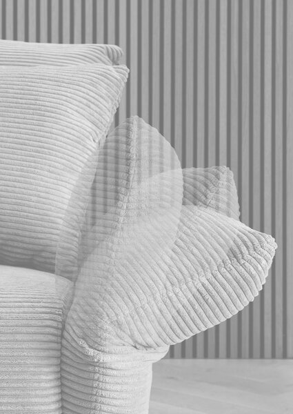 ROHOVÁ SEDAČKA, textil, cappuccino P & B - Sedačky, Online Only