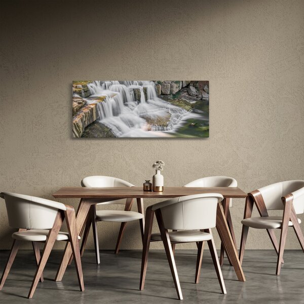 Obraz vodopádov (120x50 cm)