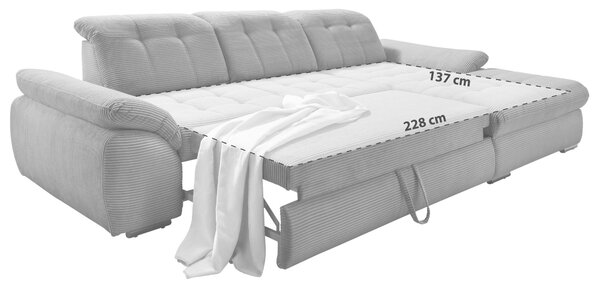 ROHOVÁ SEDAČKA, textil, tmavozelená Livetastic - Sedačky, Online Only