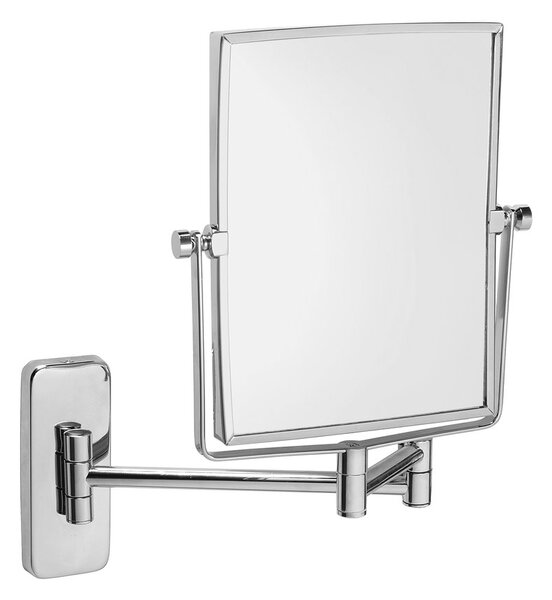 Sapho Kozmetické zrkadlo hranaté závesné, 150x205 mm, chróm