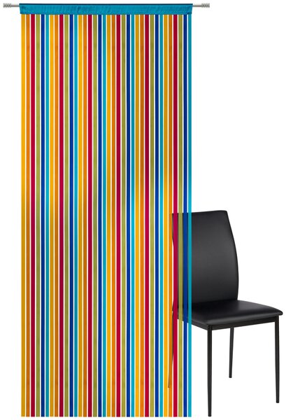 NITKOVÝ ZÁVES, viacfarebná, 90/245 cm Boxxx - Záclony & závesy