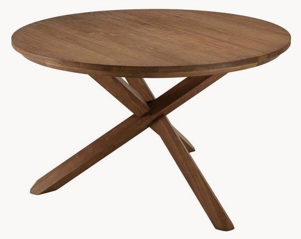 Jedálenský stôl z tíkového dreva Sixtine, Ø 130 cm