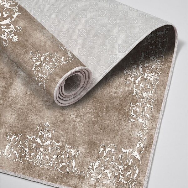 Sivé/taupe kúpeľňové predložky v súprave 2 ks 60x100 cm – Foutastic