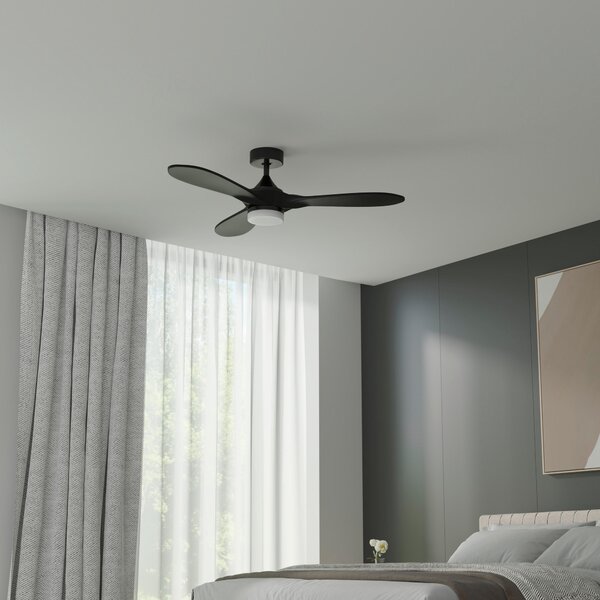 STROPNÝ VENTILÁTOR, 132/35 cm Mican - Interiérové svietidlá