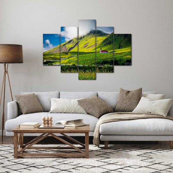 Obraz horskej krajiny (150x105 cm)