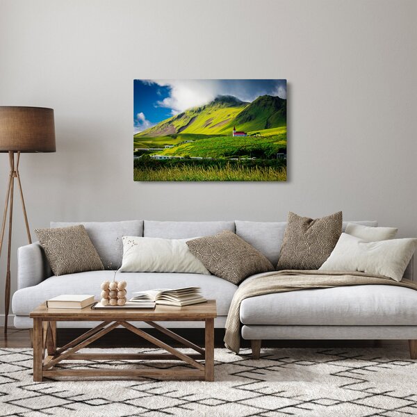 Obraz horskej krajiny (90x60 cm)