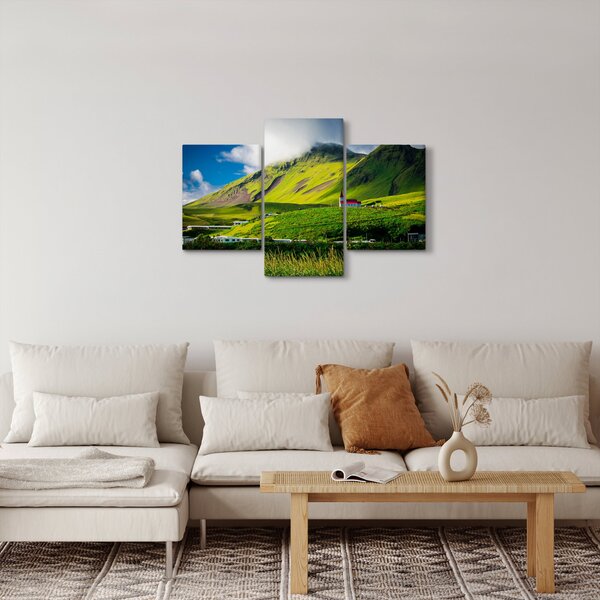 Obraz horskej krajiny (90x60 cm)