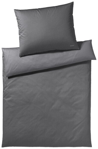 OBOJSTRANNÁ POSTEĽNÁ BIELIZEŇ, makosatén, antracitová, 140/200 cm Elegante - Obliečky & plachty