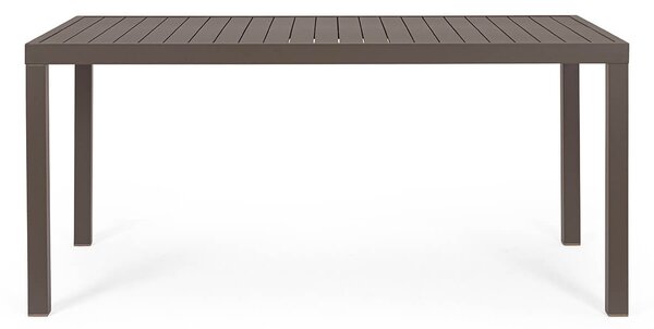 MUZZA Záhradný stôl linde 150 x 80 cm hnedý