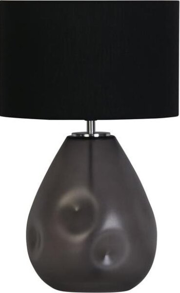 Searchlight EU65420BK - Stolná lampa DEVON 1xE27/60W/230V čierna