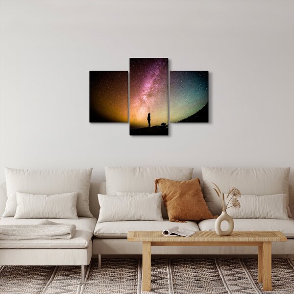Obraz - obloha plná hviezd (90x60 cm)