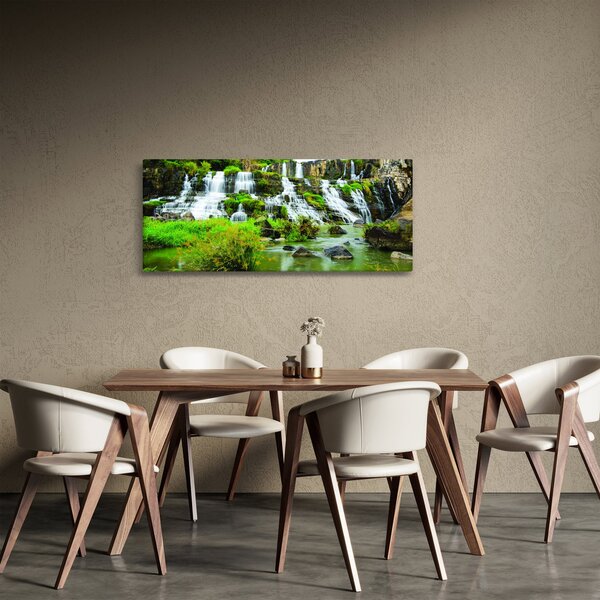 Obraz - vodopády (120x50 cm)