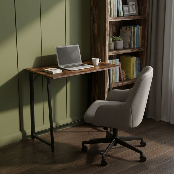 MODERNHOME Skladací písací stôl NESTRO 80x45 cm starý orech