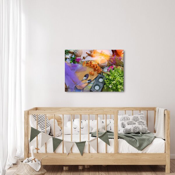 Obraz - letný piknik (70x50 cm)