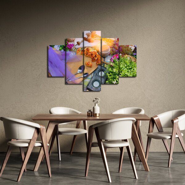 Obraz - letný piknik (150x105 cm)