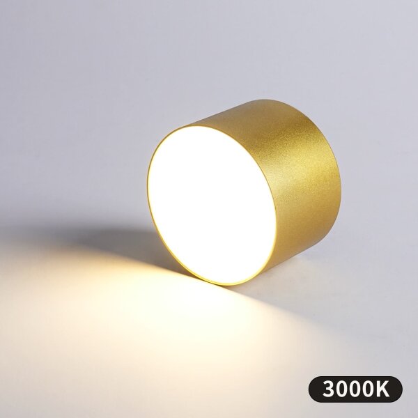 BRILAGI - Kúpeľňové stropné svietidlo FORIS LED/9W/230V pr. 9 cm zlaté IP44