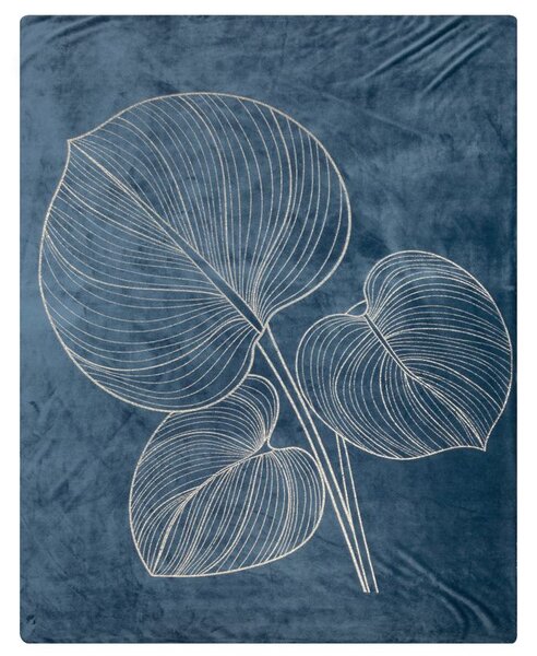 Dekorstudio Deka BLANCA1 150x200cm - granátová Rozmer deky: 150x200cm