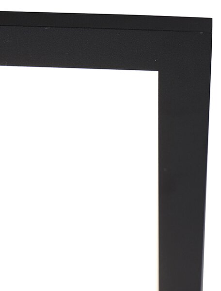 Stropné svietidlo čierne 40 cm vrátane LED s diaľkovým ovládaním - Live