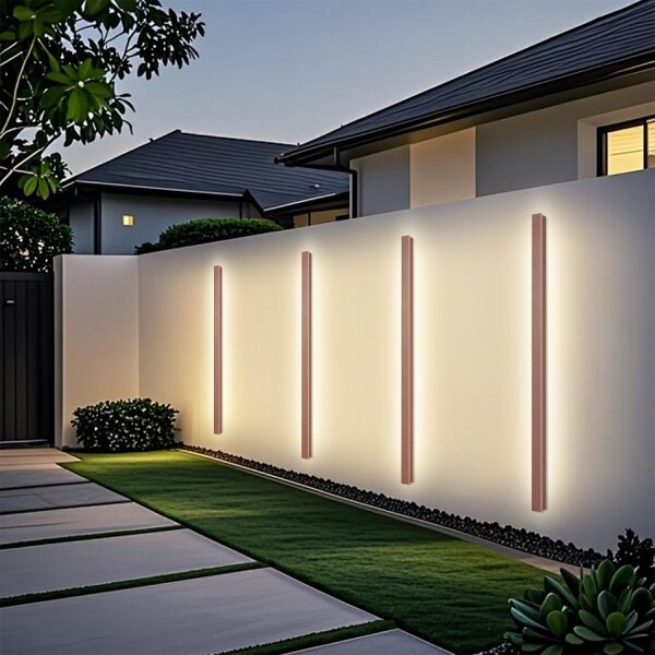 Brilagi-LED Vonkajšie nástenné svietidlo LINEAR LED/32W/230V 3000K IP65 140 cm hnedé CRI 90