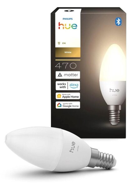 LED stmievateľná žiarovka Philips Hue White B39 E14/3,9W/230V 2700K