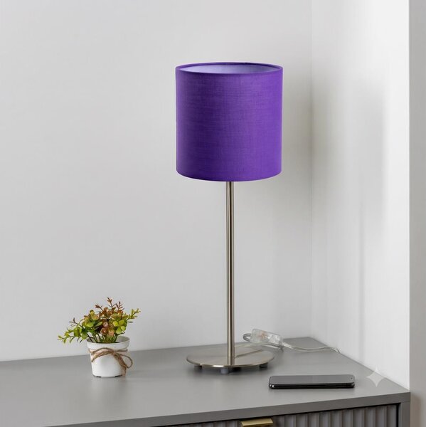 Brilagi - LED stolná lampa NUBILA 1xE27/60W/230V fialová