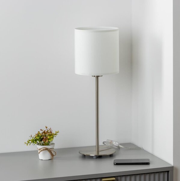 Brilagi - LED stolová lampa NUBILA 1xE27/60W/230V biela