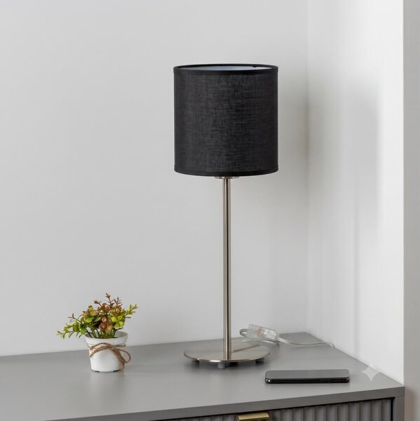 Brilagi - LED stolná lampa NUBILA 1xE27/60W/230V čierna