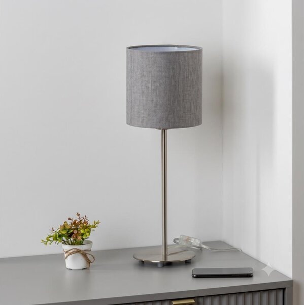 Brilagi - LED stolná lampa NUBILA 1xE27/60W/230V antracitová